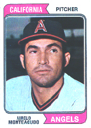 1974 Topps Baseball Cards      139     Aurelio Monteagudo